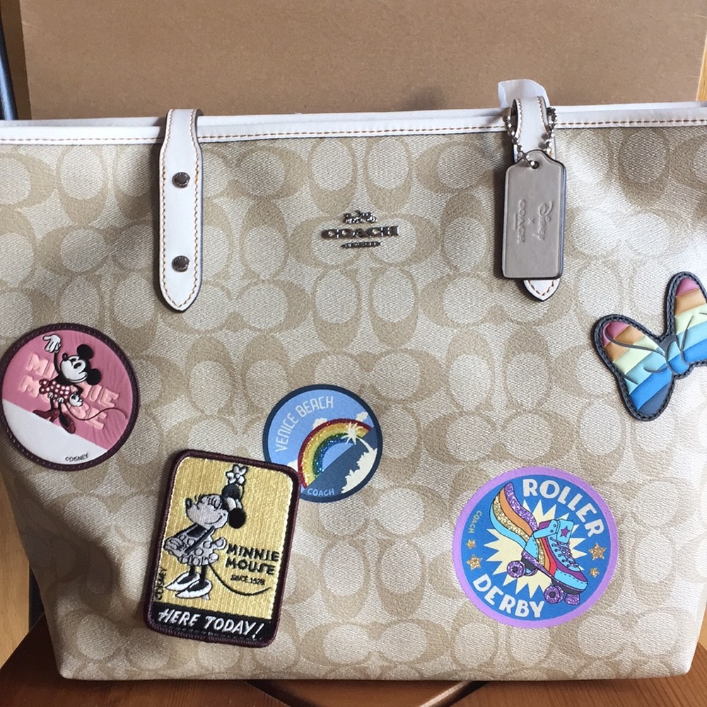 Coach Disney Minnie Mouse Reversible Tote